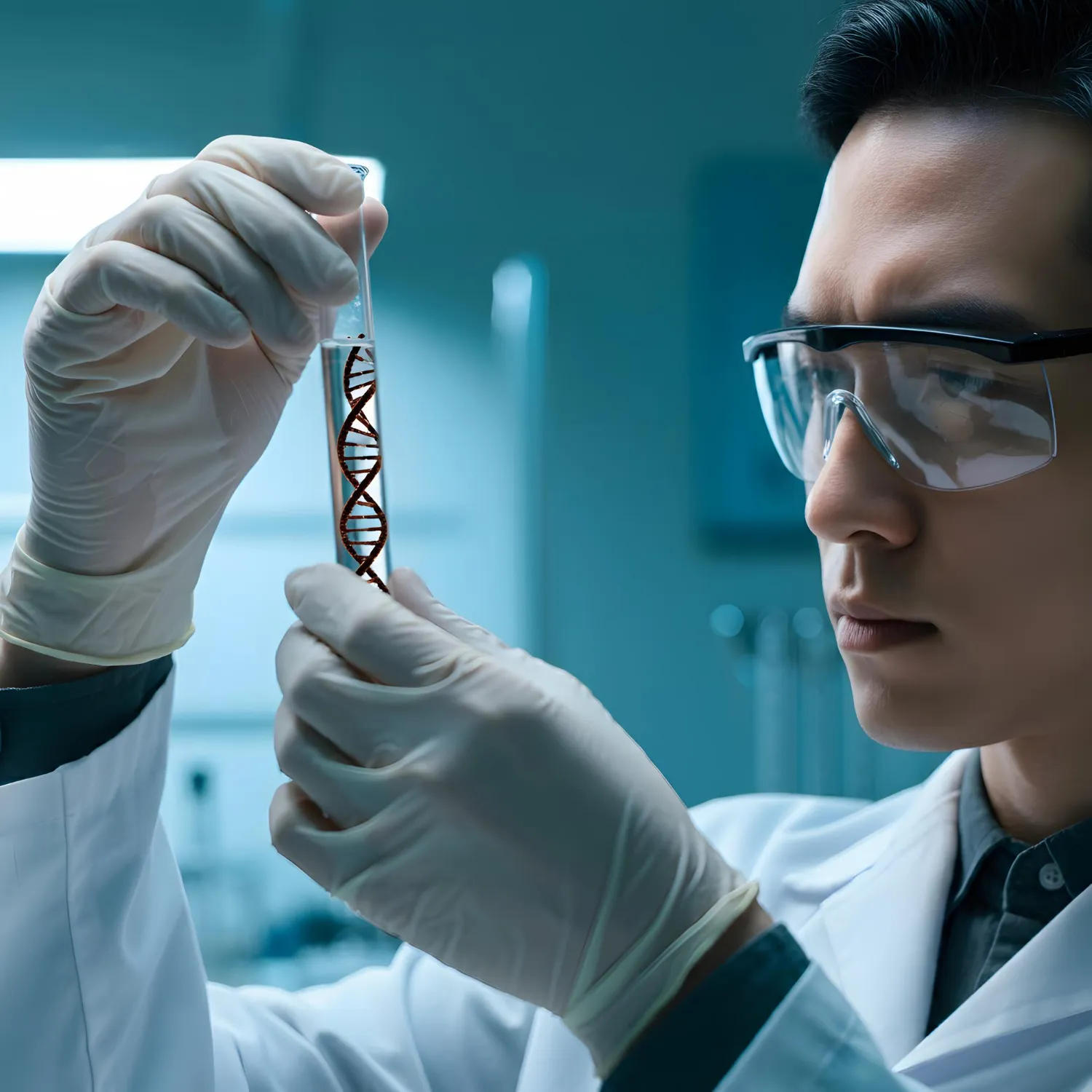 Person reviewing COMT methylation genetic testing information in the United States