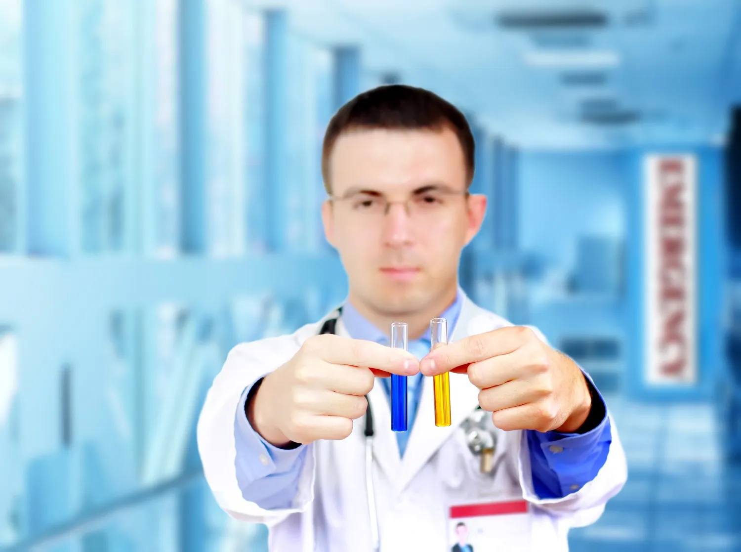 Person reviewing FUT2 genetic testing information in the United States